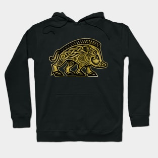 Boar War Pig Hoodie